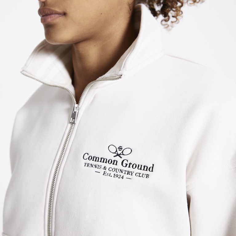 Half zip sweatshirt "Half zip collar jacket"